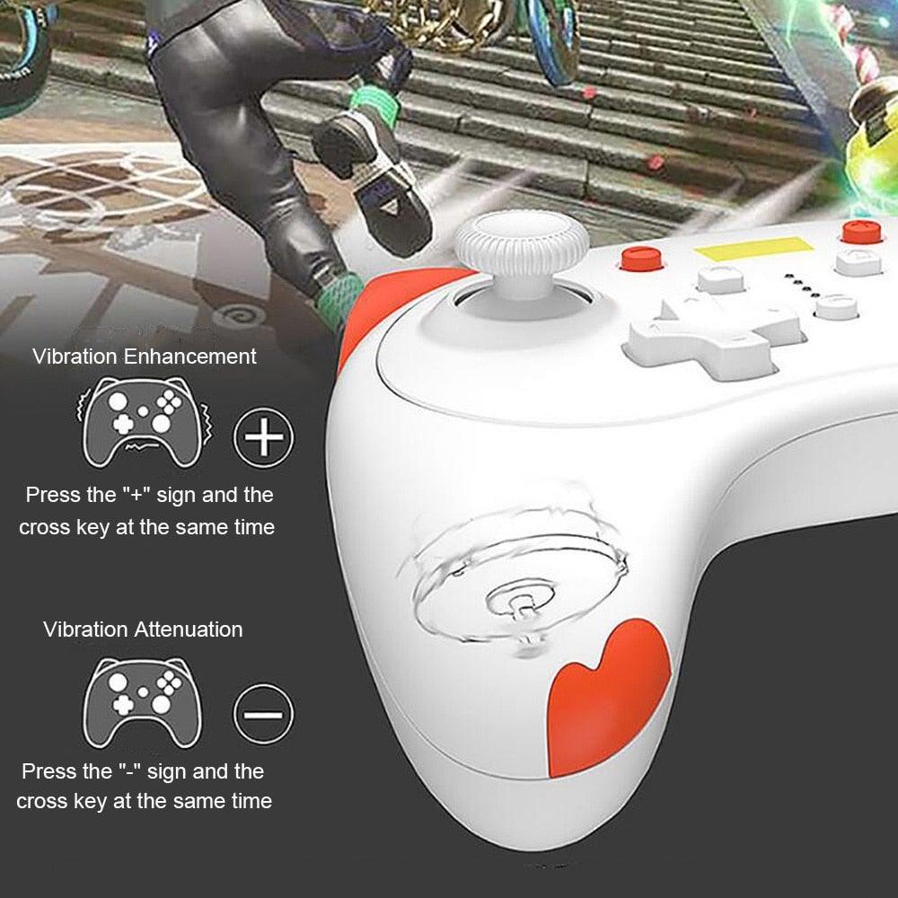 Cute Mini Cat Type Bluetooth Wireless Joystick Gamepad Controller Compatible With PC Laptop Stevvex