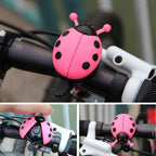 Cute Mini Lovely Beetle Cartoon Ring Bicycle Bell Ring Aluminum Alloy Bike Bell For Cycling Bike Bell Ride Horn Alarm Kid Funny Ladybug Cycling Ride Bike Ring Bell Bike Bells Suitable For Folding Bike Bicycle Horn Loud Sound Stevvex