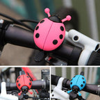 Cute Mini Lovely Beetle Cartoon Ring Bicycle Bell Ring Aluminum Alloy Bike Bell For Cycling Bike Bell Ride Horn Alarm Kid Funny Ladybug Cycling Ride Bike Ring Bell Bike Bells Suitable For Folding Bike Bicycle Horn Loud Sound Stevvex