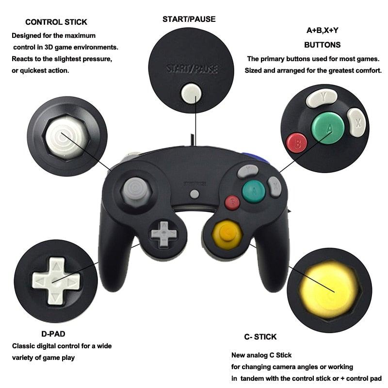 Cute Multi Colors USB Wired Joystick Controller Compatible With Computer PC Tablet Smart TV Stevvex