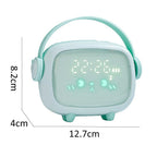 Cute Night Light Alarm Clock Timing Countdown Alarm Clock  Kids Alarm Clock Pink for Girls Bedroom Ok to Wake Children's Sleep Trainer Wake Up Light & Night Light LED Smart Kids Alarm Clock Night Light For Home Decor