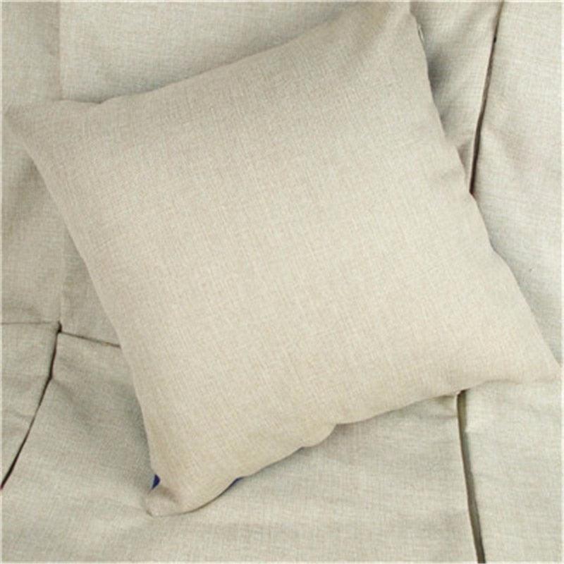 Cute Pet Dog Printed Cushion Cover Linen Pillow Cover Decorative Throw Pillow Cover For Sofa Chair Home Stevvex