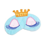 Cute Princess Eye Sleeping Mask Lightweight Eye Patch Comfortable Soft Blindfold Perfect For Blocking Light Stevvex