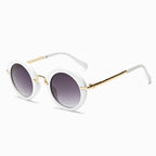 Cute Round Polarized Sunglasses for Kids Girls Boys UV400 Protection Fashionable &  Children's Sunglasses New Cute Baby Round Frame & Colorful Sunshade Mirror For Kids Stevvex