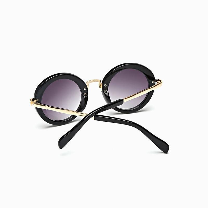 Cute Round Polarized Sunglasses for Kids Girls Boys UV400 Protection Fashionable &  Children's Sunglasses New Cute Baby Round Frame & Colorful Sunshade Mirror For Kids Stevvex