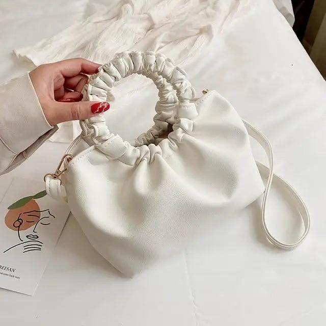 Cute Small Women's Leather Clutches Vintage Style Shoulder Messenger Bags , Handbag And Purses For Women Stevvex