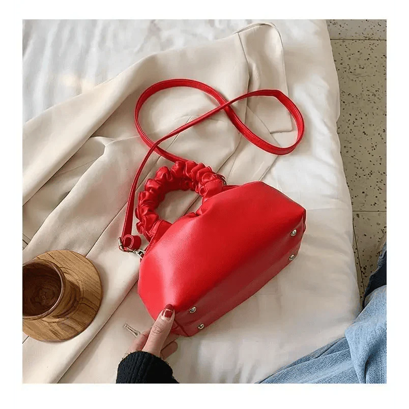Cute Small Women's Leather Clutches Vintage Style Shoulder Messenger Bags , Handbag And Purses For Women Stevvex