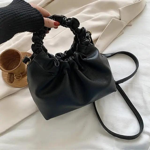 Cute Small Women's Leather Clutches Vintage Style Shoulder Messenger Bags , Handbag And Purses For Women Stevvex