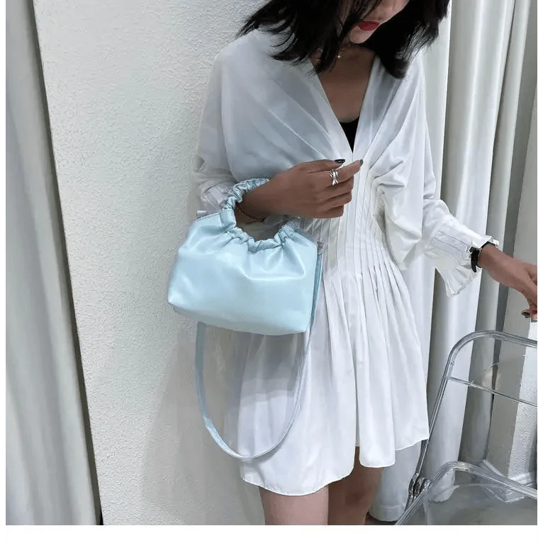 Cute Small Women's Leather Clutches Vintage Style Shoulder Messenger Bags , Handbag And Purses For Women Stevvex