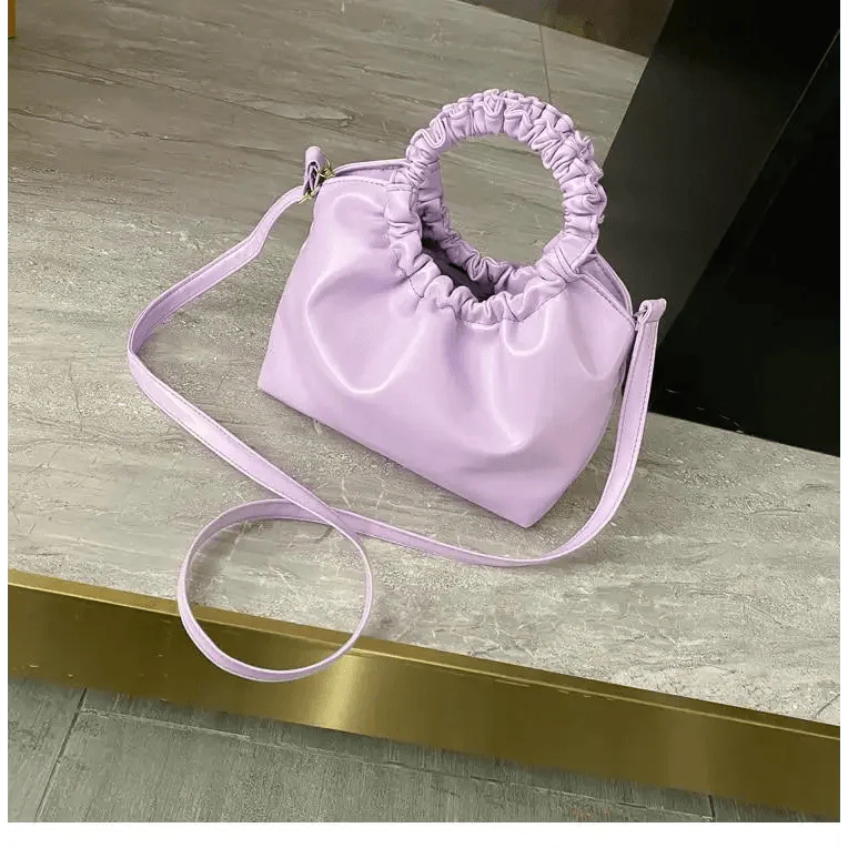 Cute Small Women's Leather Clutches Vintage Style Shoulder Messenger Bags , Handbag And Purses For Women Stevvex