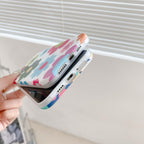 Cute Smooth Flower Phone Case For Iphone 13 11 Pro Max 12 Mini X Xr Xs Max 7 8 Plus Anti Knock Back Phone Cover Case Silicone Ultra Thin Shockproof Mobile Phone Case With Fashion Pattern Soft Bumper Full Body Protective Case For Iphone Stevvex