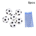 Cute Soccer Ball Football Candles For Birthday Party Kid Football Cake Candles Birthday Candles Soccer Candles Cupcake Toppers Cake Decorating Supplies Decor Wedding Garden Decoration Party Cake Stevvex