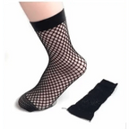 Cute Sock Slipper Women 1 Pair 2 Pieces Silk Spring Summer Thin Breathable Girl Socks Women Socks Breathable Anti-Friction Ultra Thin Socks for Women Transparent Lace Silk Elastic Socks Stevvex