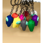 Cute Stainless Steel Hot Games Toys Peripherals Car Key Chain Gift for Boyfriends & Girlfriends