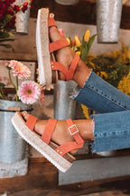 Cute Summer Women Golden Sandals Platform Heels Cross Strap Ankle Lace Beach Party Shoes Open Toe Ankle Platform Strap Casual Shoes Platform Wrap Rubber Sole Flat Sandal Stevvex