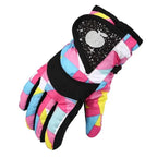 Cute Winter Colorful Mittens For Kids Fashion Style Full-Finger Comfortable And Soft Children Gloves Stevvex