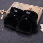 Cute Winter Warm Soft Half Finger Thick One Size Gloves For Women Fashionable Warm Comfortable Stylish Gloves For Girls Stevvex