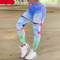 Cute Workout Leggings Women’s Elegant Printed Yoga Leggings Tummy Control Running Pants Telephone 3D Print Women Pants Push Up Running Sports Leggings Slim Pants Female Casual Trousers Modern Fitness Legging Stevvex