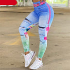 Cute Workout Leggings Women’s Elegant Printed Yoga Leggings Tummy Control Running Pants Telephone 3D Print Women Pants Push Up Running Sports Leggings Slim Pants Female Casual Trousers Modern Fitness Legging Stevvex