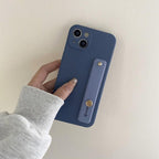 Cute Wrist Strap Soft Silicone Slim Protective Case with Strap Cover Square Silicone Phone Case For iPhone 11 13 12 Pro XR XS Max X 6 6s 7 8 Plus SE2 Candy Colors Soft Back Cover Stevvex