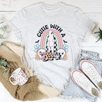 Cutie With A Booty Tee Peachy Sunday