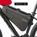 Cycling Bicycle Bags Top Tube Front Frame Bag Waterproof Road  Dirt-resistant Bike Accessories Bags  Bike Frame Bag Waterproof Bike Elegant Design Bag Bicycle Under Top Tube Bag Corner Pouch Storage Bag For Cycling Accessories Stevvex