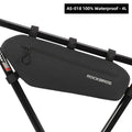 Cycling Bicycle Bags Top Tube Front Frame Bag Waterproof Road  Dirt-resistant Bike Accessories Bags  Bike Frame Bag Waterproof Bike Elegant Design Bag Bicycle Under Top Tube Bag Corner Pouch Storage Bag For Cycling Accessories Stevvex