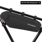 Cycling Bicycle Bags Top Tube Front Frame Bag Waterproof Road  Dirt-resistant Bike Accessories Bags  Bike Frame Bag Waterproof Bike Elegant Design Bag Bicycle Under Top Tube Bag Corner Pouch Storage Bag For Cycling Accessories Stevvex