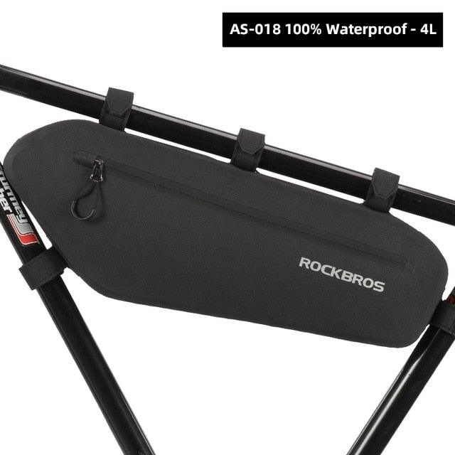 Cycling Bicycle Bags Top Tube Front Frame Bag Waterproof Road  Dirt-resistant Bike Accessories Bags  Bike Frame Bag Waterproof Bike Elegant Design Bag Bicycle Under Top Tube Bag Corner Pouch Storage Bag For Cycling Accessories Stevvex
