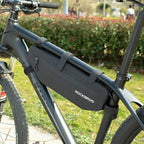 Cycling Bicycle Bags Top Tube Front Frame Bag Waterproof Road  Dirt-resistant Bike Accessories Bags  Bike Frame Bag Waterproof Bike Elegant Design Bag Bicycle Under Top Tube Bag Corner Pouch Storage Bag For Cycling Accessories Stevvex