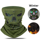 Cycling Headwear Winter Men Anti-sweat Breathable Cycling Face Cover Running Bicycle Bandana Sports Scarf Headband Neck Gaiter Face Mask Scarf Dust Sun Protection Cool Lightweight Windproof Breathable Fishing Hiking Running Cycling Stevvex