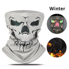 Cycling Headwear Winter Men Anti-sweat Breathable Cycling Face Cover Running Bicycle Bandana Sports Scarf Headband Neck Gaiter Face Mask Scarf Dust Sun Protection Cool Lightweight Windproof Breathable Fishing Hiking Running Cycling Stevvex