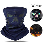 Cycling Headwear Winter Men Anti-sweat Breathable Cycling Face Cover Running Bicycle Bandana Sports Scarf Headband Neck Gaiter Face Mask Scarf Dust Sun Protection Cool Lightweight Windproof Breathable Fishing Hiking Running Cycling Stevvex