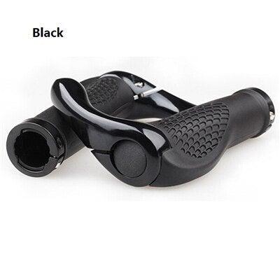 Cycling Lockable Handle Bar Grip Anti Skip Road Bike Handlebar Bicycle Grip Aluminum Alloy Mountain Bike Handlebar Grips Ergonomic Design Aluminum Double Lock-on Mountain Bike Grips Foldable Urban Bicycles Grips Scooter Grips Stevvex