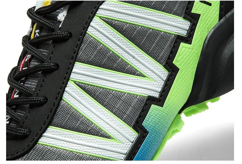 Cycling Mens Waterproof Outdoor Hiking Sneakers Men's Trail Running Shoes Fashion Hiking Sneakers For Men Tennis Cross Training Shoe Mens Casual Outdoor Walking Workout Footwear Stevvex