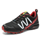 Cycling Mens Waterproof Outdoor Hiking Sneakers Men's Trail Running Shoes Fashion Hiking Sneakers For Men Tennis Cross Training Shoe Mens Casual Outdoor Walking Workout Footwear Stevvex