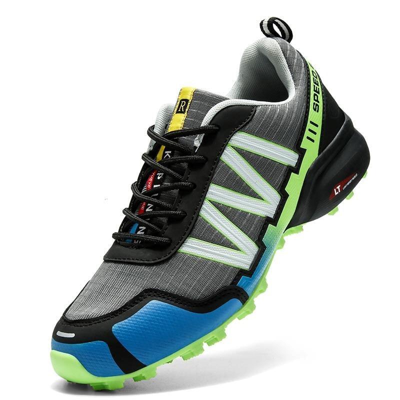 Cycling Mens Waterproof Outdoor Hiking Sneakers Men's Trail Running Shoes Fashion Hiking Sneakers For Men Tennis Cross Training Shoe Mens Casual Outdoor Walking Workout Footwear Stevvex