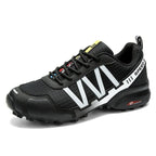 Cycling Mens Waterproof Outdoor Hiking Sneakers Men's Trail Running Shoes Fashion Hiking Sneakers For Men Tennis Cross Training Shoe Mens Casual Outdoor Walking Workout Footwear Stevvex