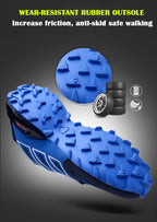 Cycling Mens Waterproof Outdoor Hiking Sneakers Men's Trail Running Shoes Fashion Hiking Sneakers For Men Tennis Cross Training Shoe Mens Casual Outdoor Walking Workout Footwear Stevvex