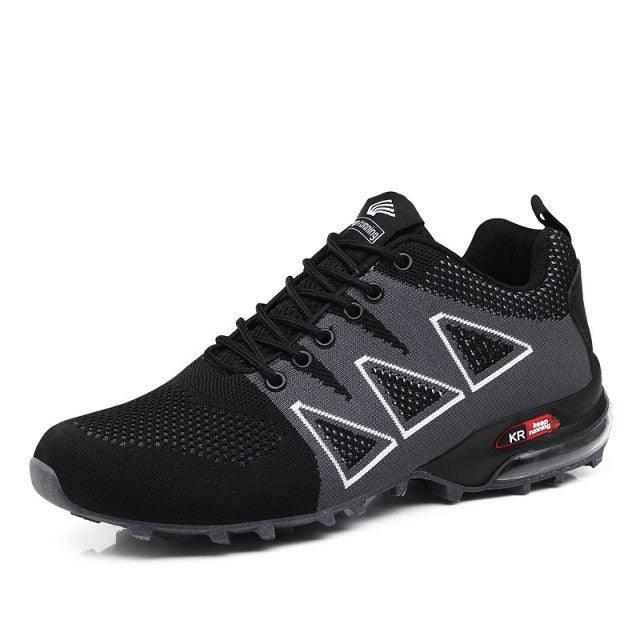 Cycling Mens Waterproof Outdoor Hiking Sneakers Men's Trail Running Shoes Fashion Hiking Sneakers For Men Tennis Cross Training Shoe Mens Casual Outdoor Walking Workout Footwear Stevvex