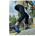 Cycling Mens Waterproof Outdoor Hiking Sneakers Men's Trail Running Shoes Fashion Hiking Sneakers For Men Tennis Cross Training Shoe Mens Casual Outdoor Walking Workout Footwear Stevvex