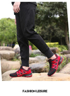 Cycling Mens Waterproof Outdoor Hiking Sneakers Men's Trail Running Shoes Fashion Hiking Sneakers For Men Tennis Cross Training Shoe Mens Casual Outdoor Walking Workout Footwear Stevvex