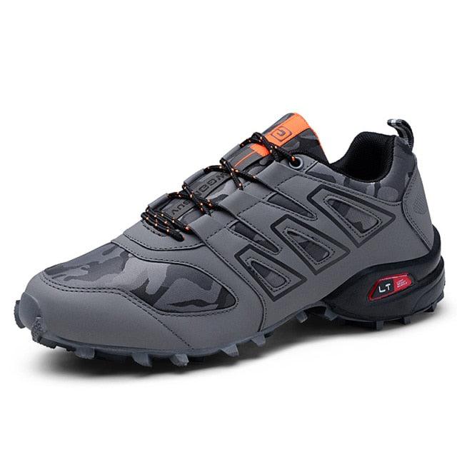 Cycling Mens Waterproof Outdoor Hiking Sneakers Men's Trail Running Shoes Fashion Hiking Sneakers For Men Tennis Cross Training Shoe Mens Casual Outdoor Walking Workout Footwear Stevvex
