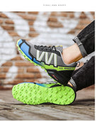Cycling Mens Waterproof Outdoor Hiking Sneakers Men's Trail Running Shoes Fashion Hiking Sneakers For Men Tennis Cross Training Shoe Mens Casual Outdoor Walking Workout Footwear Stevvex