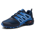 Cycling Mens Waterproof Outdoor Hiking Sneakers Men's Trail Running Shoes Fashion Hiking Sneakers For Men Tennis Cross Training Shoe Mens Casual Outdoor Walking Workout Footwear Stevvex