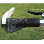 Cycling Mountain Bike Grips Handlebar Grips Handle Bar Grip End Lock On Ergonomic Bicycle Handle Bar Ergonomics Non-Slip Mountain Bike Handlebar Comfortable And Shock Absorption Stevvex
