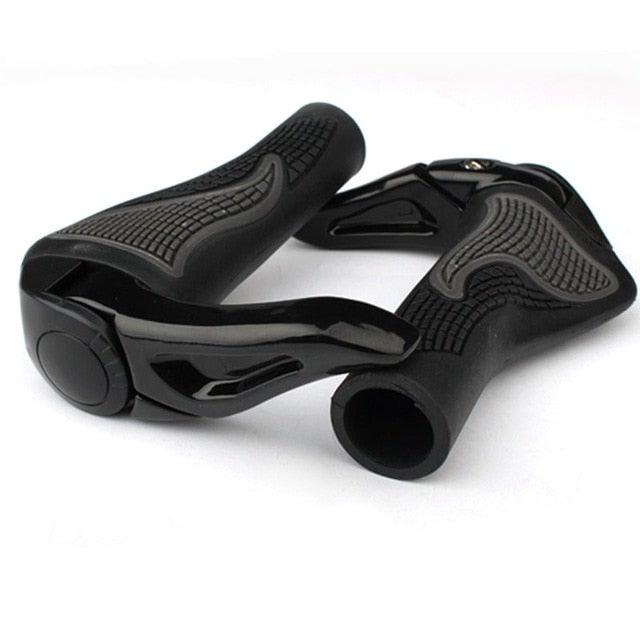Cycling Mountain Bike Grips Handlebar Grips Handle Bar Grip End Lock On Ergonomic Bicycle Handle Bar Ergonomics Non-Slip Mountain Bike Handlebar Comfortable And Shock Absorption Stevvex