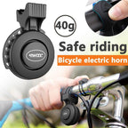 Cycling Mountain Road Bike Electronic Horn USB Rechargeable Electric Scooter Bicycle Handlebar Sound Alarm Ring Bell Outdoor Mini Bicycle Horn 130 db Loud Handlebar Cycling Alarm Alert Ring For Mountain Bike Stevvex