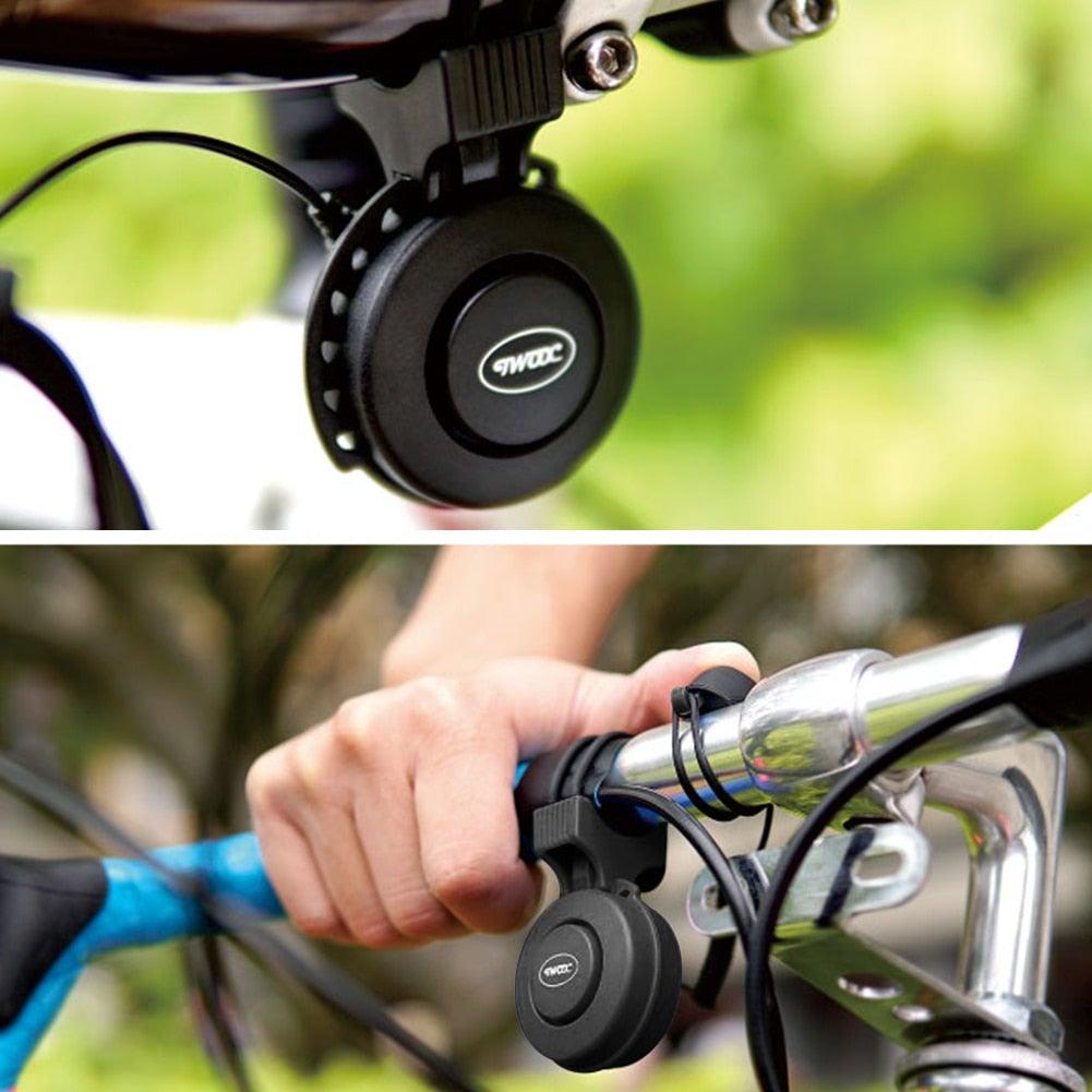 Cycling Mountain Road Bike Electronic Horn USB Rechargeable Electric Scooter Bicycle Handlebar Sound Alarm Ring Bell Outdoor Mini Bicycle Horn 130 db Loud Handlebar Cycling Alarm Alert Ring For Mountain Bike Stevvex