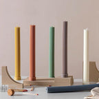 Cylinder DIY Soy Candle Home Decoration Handmade Scented Candles Aromatherapy Romantic Dinner Pillar Candles Clean Burning Dinner Candles for Wedding Home Décor Party Restaurant Spa Candles Stevvex